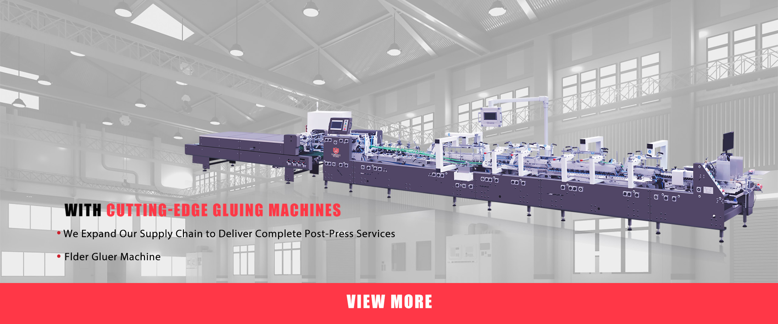 Китайска папка Gluer Machine