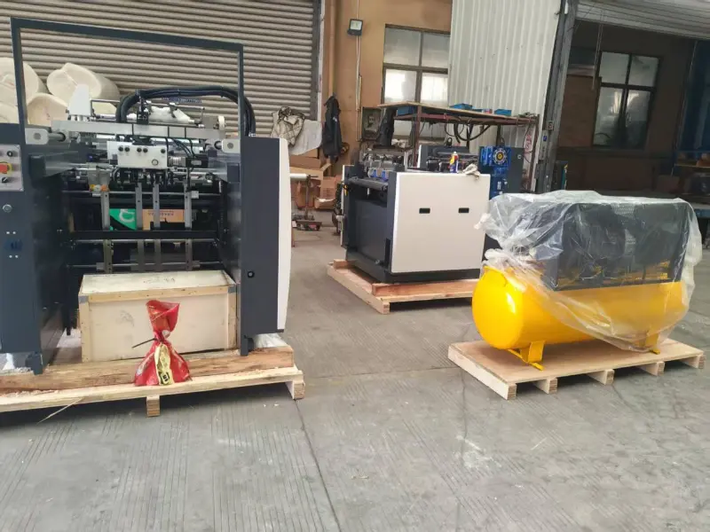 Новата автоматична машина за ламиниране с предварително нанасяне на покритие Star YFMA-760 скоро ще бъде изпратена до клиент в Саудитска Арабия.